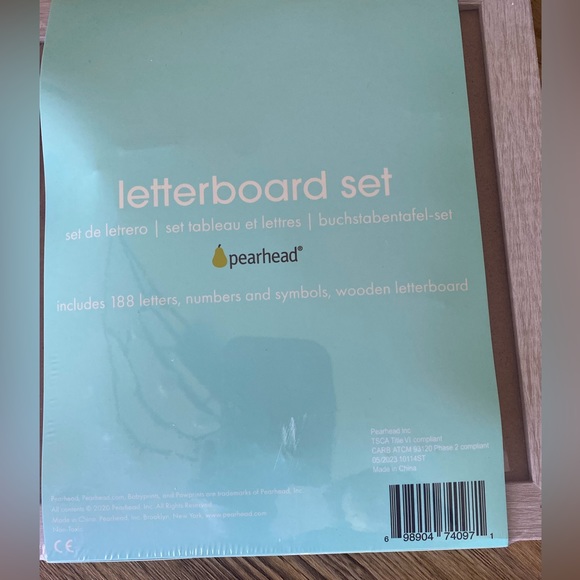 Pearhead Letterboard Set - Picture 2 of 2